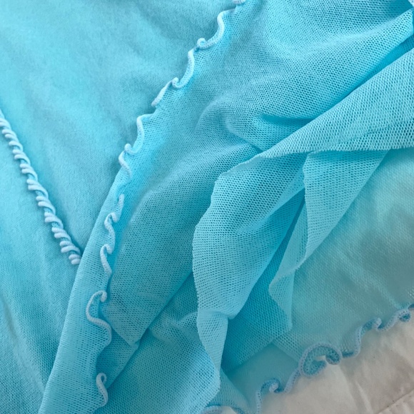 COSABELLA mesh and lace babydoll with adjustable straps, size Large - Picture 10 of 14